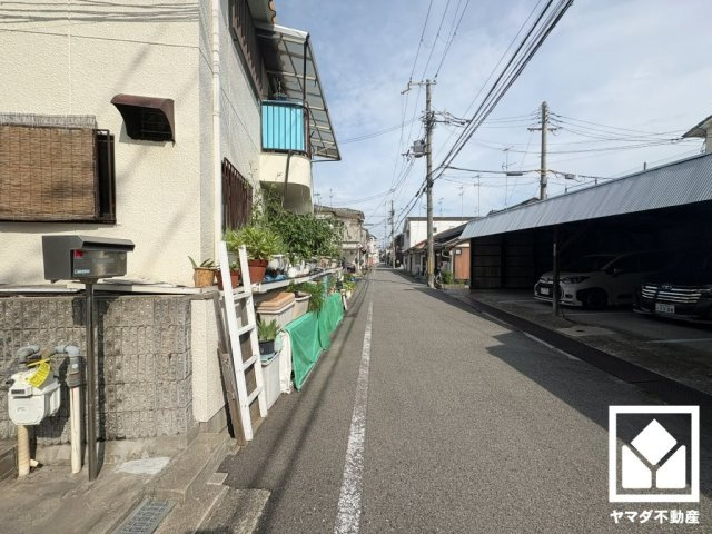 尼崎市金楽寺町2丁目の前面道路含む現地写真
