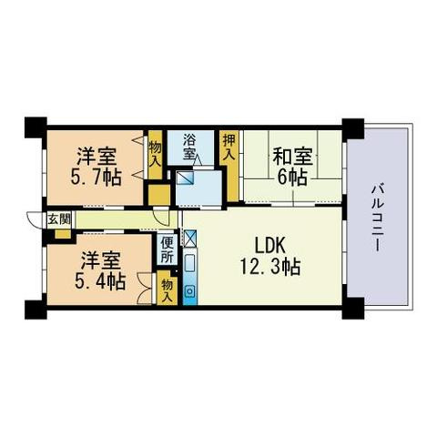 光安ビルの間取り
