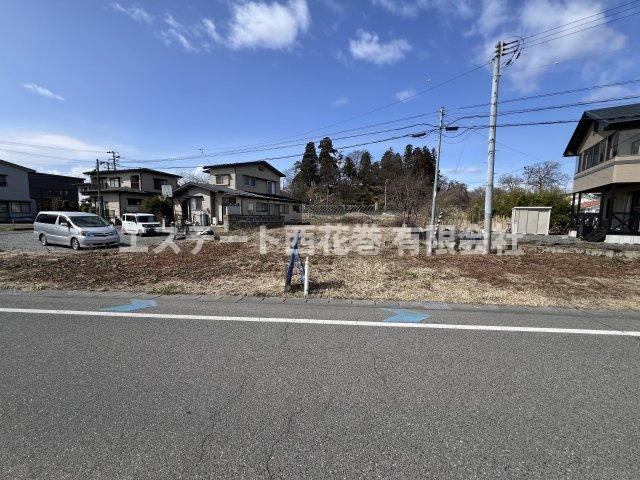 【商談中】花巻市愛宕町・下幅　土地の外観
