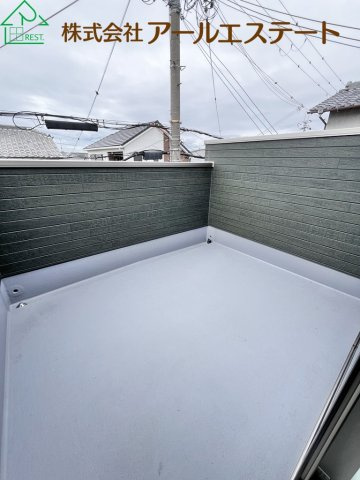 加古川市野口町北野12期　新築戸建のバルコニー