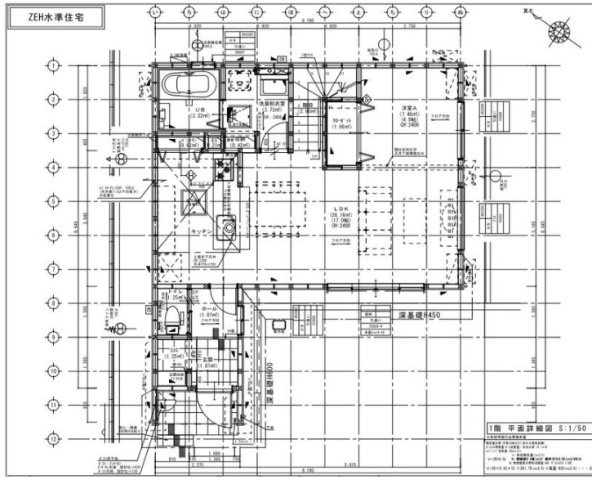 加古川市野口町北野12期　新築戸建の間取り