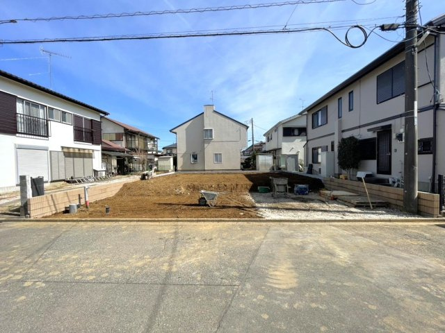 川越市笠幡水久保2期　新築平屋戸建　全1棟の外観