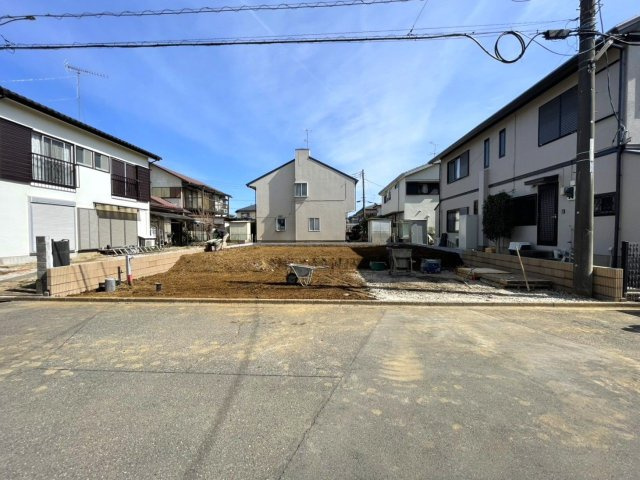 川越市笠幡水久保2期　新築平屋戸建　全1棟の外観