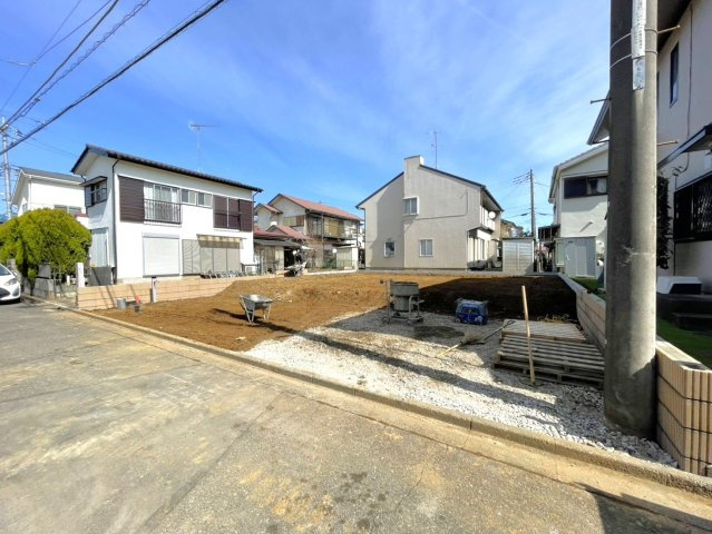 川越市笠幡水久保2期　新築平屋戸建　全1棟の外観