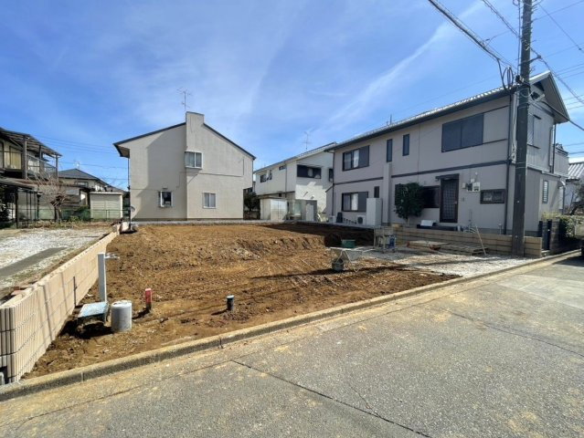 川越市笠幡水久保2期　新築平屋戸建　全1棟の外観