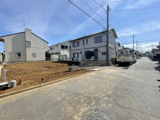 川越市笠幡水久保2期　新築平屋戸建　全1棟の外観