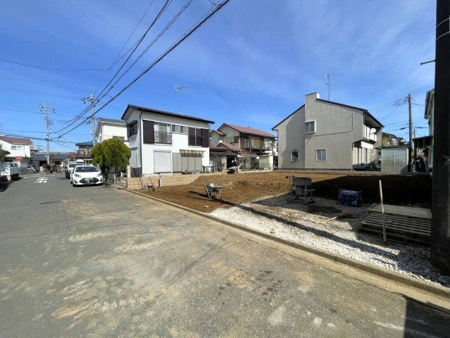川越市笠幡水久保2期　新築平屋戸建　全1棟の外観