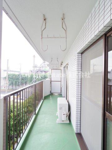 アルテミス立野のバルコニー