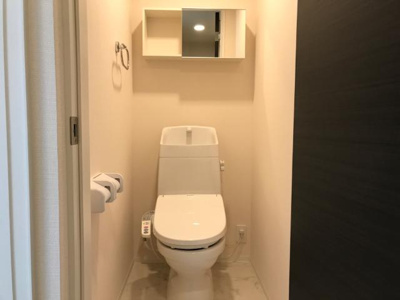 【トイレ】 | 仮）深谷市栄町スターテラスⅡ | シャワー付トイレ（イメージ）