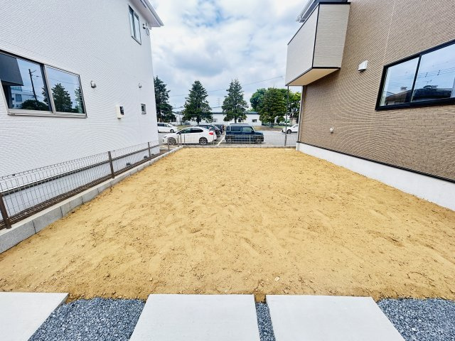 新築　高崎市島野町1期　2号棟の庭|高崎市島野町1期