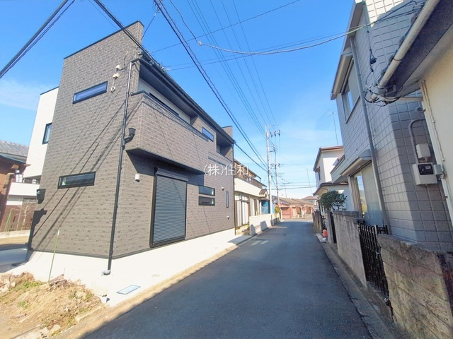 【新築分譲住宅】川越市砂第4期の前面道路含む現地写真