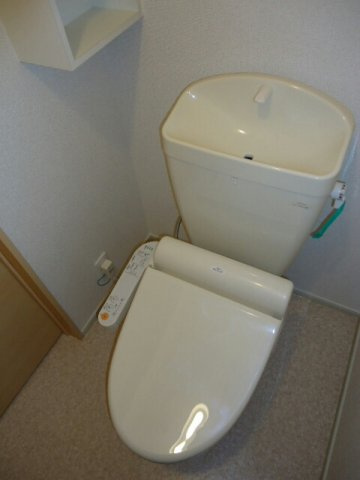 ベル・ソレイユＫのトイレ|シンプルで使いやすいトイレです