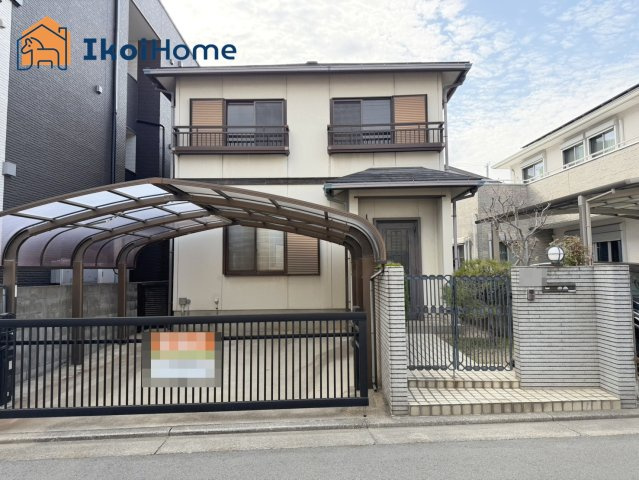 明石市北王子町　中古戸建の外観|山電西新町駅まで徒歩13分！自転車なら5分で便利！積水ハウス施工の注文建築！駐車場現状で2台！