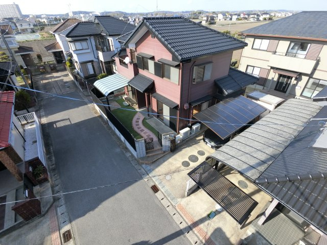 【前面道路含む現地写真】 | 東金市菱沼　中古戸建
