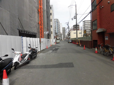 【その他】 | エスリード新大阪ヴェルデ | 建物前の道路です