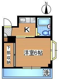 アロッジオ・一橋の間取り