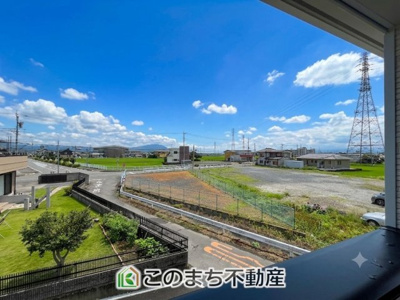 【展望】 | CRADLEGARDEN筑西市二木成第2　1号棟 | バルコニーからの眺めです！
