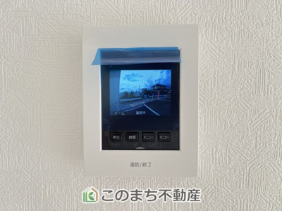 【セキュリティ】 | CRADLEGARDEN筑西市二木成第2　1号棟 | モニタ付きインターホンで防犯面もしっかり安心♪
