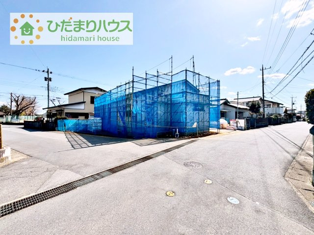 【前面道路含む現地写真】 | 土浦市板谷6期　新築戸建 | 3月15日撮影