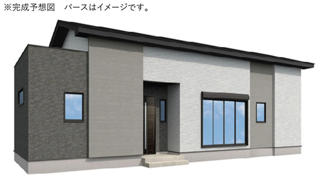 【外観】 | 土浦市板谷6期　新築戸建 | 人気の平屋一戸建て☆彡
