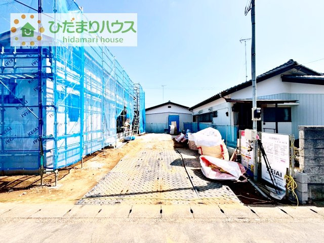 【駐車場】 | 土浦市板谷6期　新築戸建 | 3月15日撮影