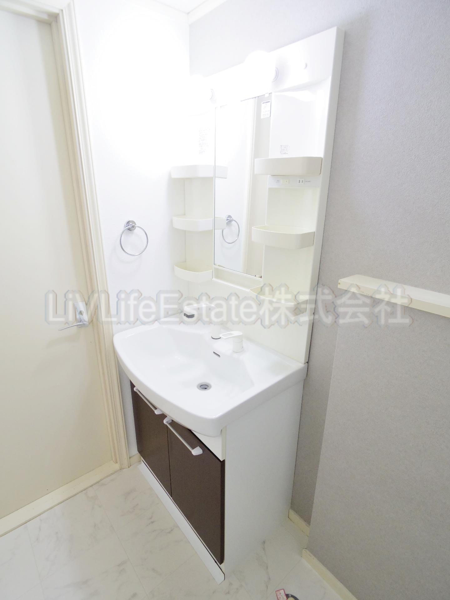 小平タウンハウスの洗面所