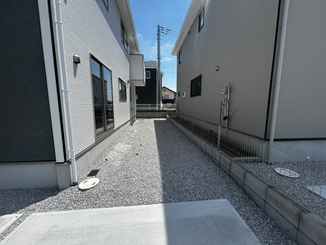 新築　北群馬郡吉岡町大久保1期　1号棟の庭|北群馬郡吉岡町大久保1期
