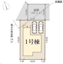 リーブルガーデン姫路市広畑区則直3期の区画図