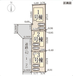 リーブルガーデン太子町佐用岡の区画図