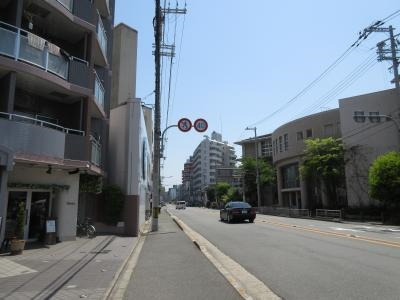 アクシルコート京都二条WESTの周辺|前面道路