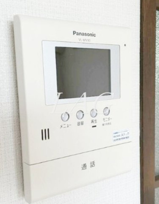 【セキュリティ】 | グレース８０ | モニター付きインターフォンです。