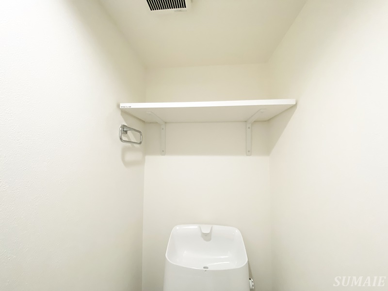 LUORE田端の収納|トイレ上収納です☆