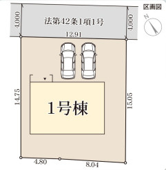 リーブルガーデン彦根市平田町6期の区画図