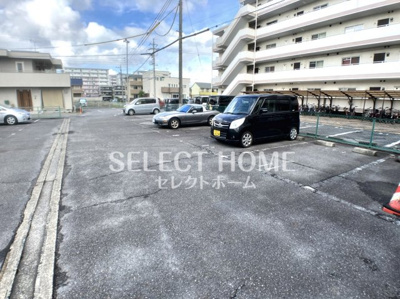 【駐車場】 | 城前ハイツＢ棟 | 駐車スペースもあります