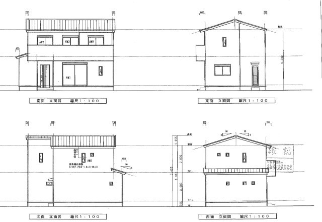 高知市福井町C号地　新築一戸建ての完成予想図