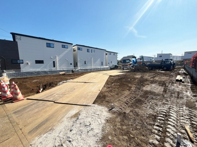 【外観】 | 富士見市羽沢2丁目　建築条件無売地　全9区画　(ふじみ野店) | 2026年4月撮影
東武東上線「鶴瀬」駅徒歩19分。
全区画30坪以上の開発分譲住宅です！