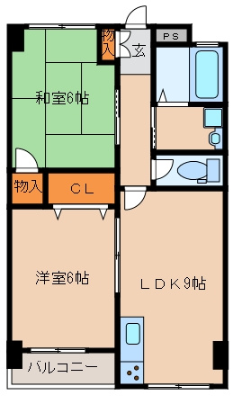 リノスタイル西明石の間取り
