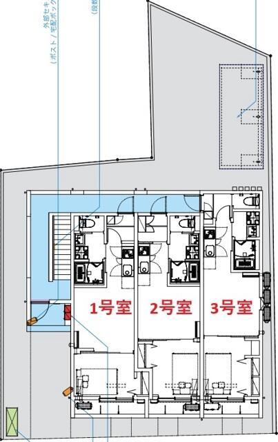 robot home 金町の区画図