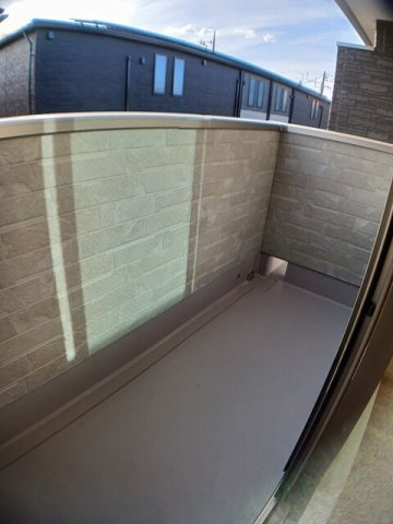 コンフォートＣのバルコニー|バルコニー付きです