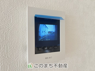 【セキュリティ】 | CRADLEGARDEN筑西市二木成第2　 | モニタ付きインターホンで防犯面もしっかり安心♪
