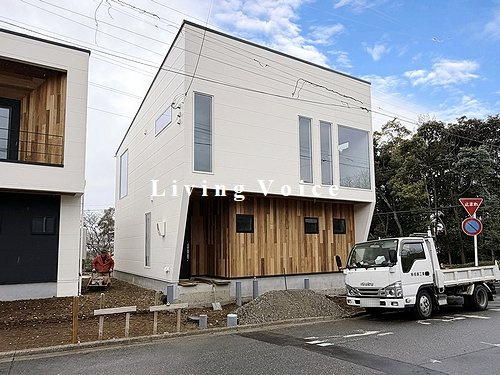 【仲介手数料０円】藤沢市片瀬山1丁目　新築一戸建て　全2棟の外観|2号棟　藤沢市片瀬山1丁目　新築一戸建て　全2棟