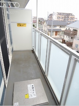 レオネクストインフィールドⅡのバルコニー