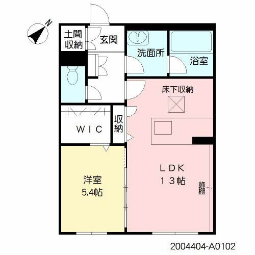 【間取り】 | シャーメゾンアメニティ御領Ⅰ