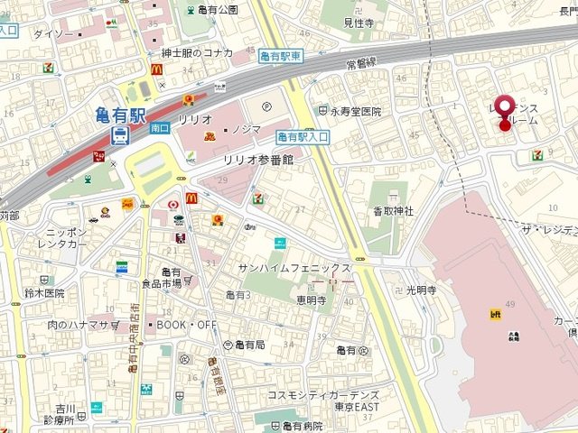 メゾン・ド・リベールの地図|案内図