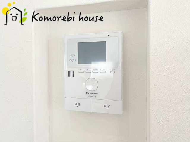 さいたま市北区別所町　中古戸建の防犯設備|モニター付きインターフォンです