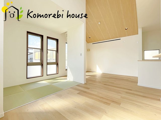 さいたま市北区別所町　中古戸建の居間・リビング|おしゃれなリビングです