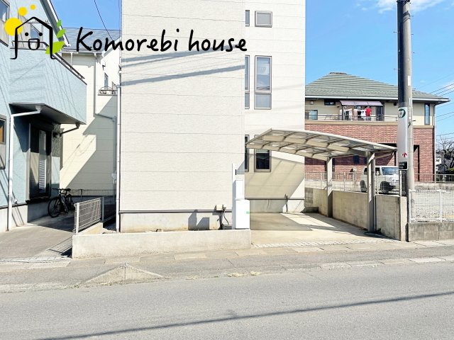 さいたま市北区別所町　中古戸建の駐車場|駐車場です
