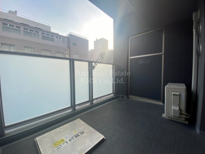 【バルコニー】 | アーバネックス心斎橋 | きれいなバルコニー部分！