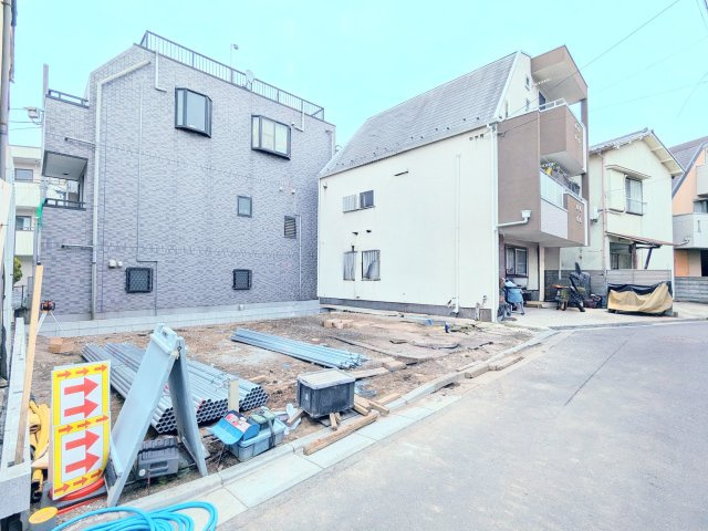 葛飾区四つ木３丁目の新築戸建の外観|～現地外観写真～