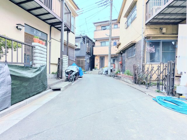 葛飾区四つ木３丁目の新築戸建の前面道路含む現地写真|～前面道路含む現地写真～